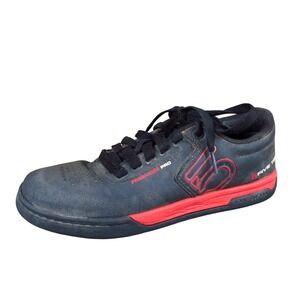 Five Ten Freerider Pro Mens Mountain Bike Shoes Size 8 MTB Trail Black Red 5383